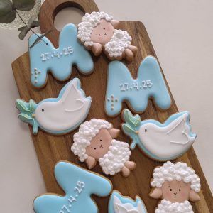 Galletas decoradas con glasa