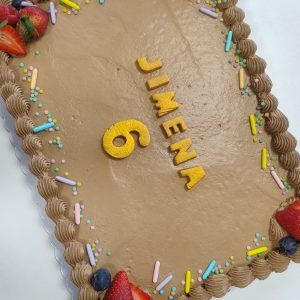 Tarta o bizcocho para el cole