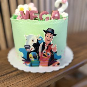 Tarta personalizada sencilla