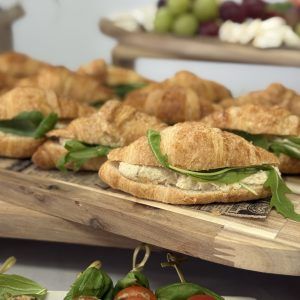 Mini croissants salados